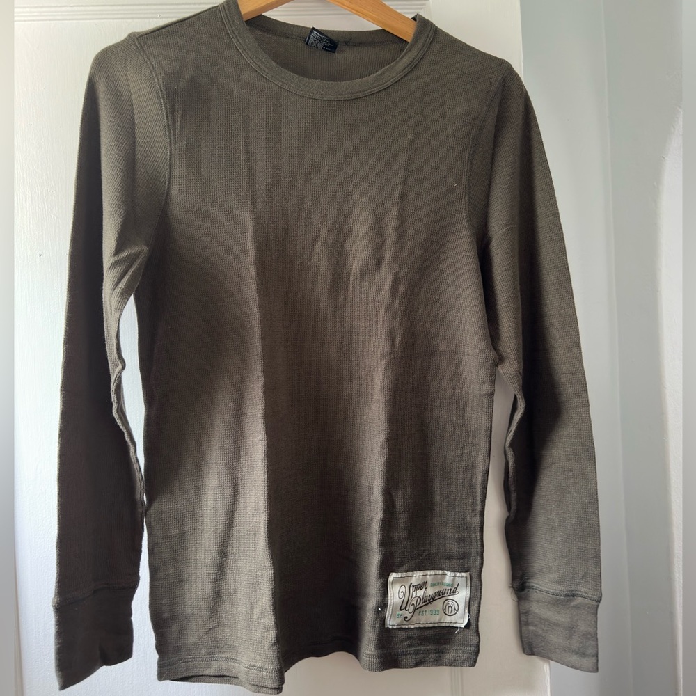 Upper Playground thermal long sleeve shirt